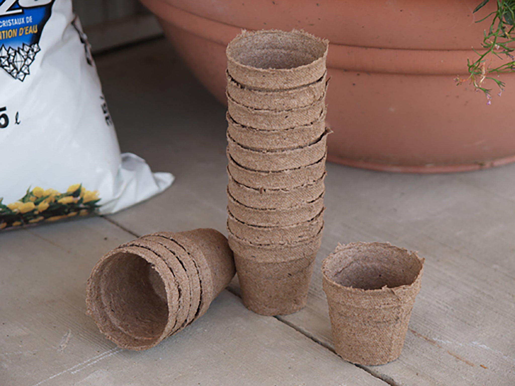 Paks, Pots, and Trays, Jiffy Pot 2 1/4