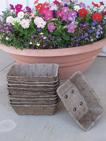 Paks, Pots, and Trays, Fibre Trays