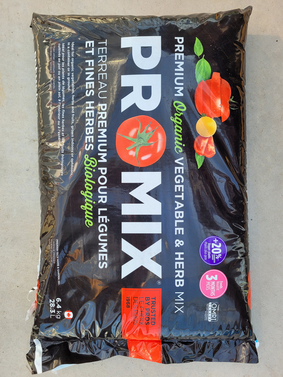 pro-mix organic vegetable & herb potting soil mix Soil, Premier Organic Growing Mix – William Dam Seeds